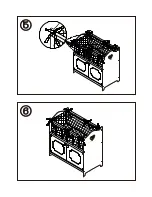 Предварительный просмотр 6 страницы Badger Basket badger toys WHITE STORAGE DOLL CRIB WITH... Assembly And Use Instructions