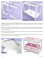 Preview for 4 page of Badger Basket Cherry Doll Changing Table 01867 Assembly Instructions