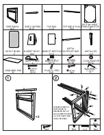 Preview for 3 page of Badger Basket Contempo 27001 Assembly Instructions