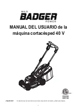 Предварительный просмотр 15 страницы Badger Basket WB20V16LM User Manual