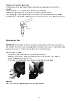 Preview for 16 page of Badger Basket WB31GTF Operator'S Manual