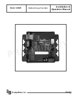 Badger Meter 340 MB Btu Series Installation & Operation Manual предпросмотр