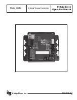 Предварительный просмотр 1 страницы Badger Meter 340BN Installation & Operation Manual