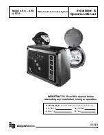 Badger Meter AR/e Installation & Operation Manual preview