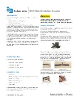 Preview for 11 page of Badger Meter BadgerTouch ADEBT Manual