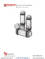 Badger Meter Hedland T303 User Manual предпросмотр