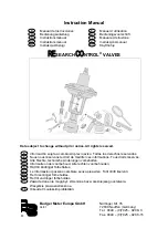 Предварительный просмотр 1 страницы Badger Meter RESEARCH CONTROL 754 Instruction Manual