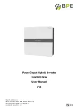 Badger Power Electronics BPE-HI-SP-3.6K User Manual предпросмотр