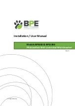 Предварительный просмотр 1 страницы Badger Power Electronics BPE1300 Installation & User Manual