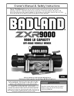 Badland 63769 Owner'S Manual preview