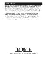 Preview for 16 page of Badland 63769 Owner'S Manual