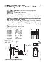 Preview for 3 page of Badu Tec BADU 93/110 Installation And Operation Manual