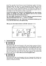 Preview for 8 page of Badu Tec Badu Hydrostar 11 Installation And Operation Manual