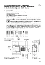 Preview for 83 page of Badu Tec Bronze Installation And Operation Manual