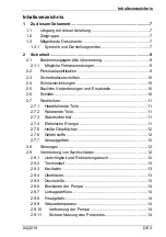 Предварительный просмотр 5 страницы BADU Block Multi 100/250 Translation Of Original Operation Manual