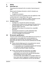 Предварительный просмотр 69 страницы BADU Block Multi 100/250 Translation Of Original Operation Manual