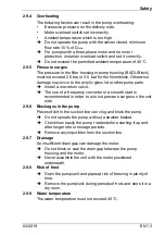 Предварительный просмотр 73 страницы BADU Block Multi 100/250 Translation Of Original Operation Manual