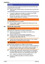 Предварительный просмотр 84 страницы BADU Block Multi 100/250 Translation Of Original Operation Manual