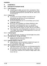 Preview for 20 page of BADU JET Perla Translation Of Original Operation Manual