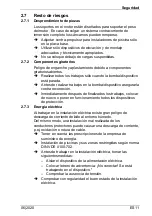 Preview for 187 page of BADU JET Perla Translation Of Original Operation Manual