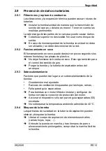 Preview for 189 page of BADU JET Perla Translation Of Original Operation Manual