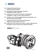 Preview for 1 page of BADU JET Smart Translation Of Original Operation Manual