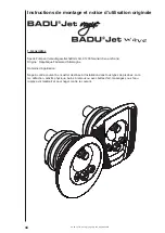 Preview for 42 page of BADU JET Vogue Operating And Installation Instructions