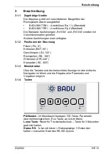 Предварительный просмотр 15 страницы BADU OmniTronic Translation Of Original Operation Manual