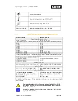 Preview for 7 page of Baehr BaehrTec A1200 Operating Manual