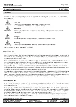 Предварительный просмотр 4 страницы Baelz Automatic 373-E66 Series Operating Instructions Manual