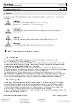 Preview for 4 page of Baelz Automatic BA 7020 Operating Instructions Manual