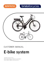 BAFANG BT C01.340.UART Customer'S Manual preview