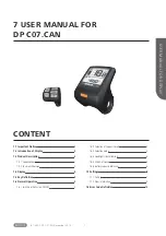 Preview for 1 page of BAFANG DP C07.CAN User Manual