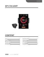 Preview for 1 page of BAFANG DP C18.UART Display Manual