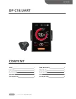 BAFANG DP C18.UART Manual preview