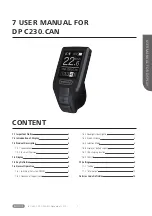 Preview for 1 page of BAFANG DP C230.CAN User Manual