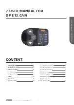 BAFANG DP E12.CAN User Manual предпросмотр