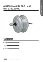 Preview for 1 page of BAFANG FM G320.250.R User Manual