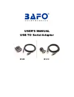 Предварительный просмотр 1 страницы Bafo BF-800 User Manual