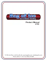 Preview for 1 page of Bag of Ice XL1900 Product Manual