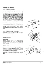 Предварительный просмотр 20 страницы Bagela BA 7000F Operating Instructions Manual