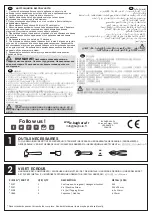 Предварительный просмотр 2 страницы Baghera 922 Assembly Instruction