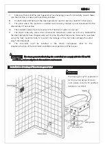 Предварительный просмотр 4 страницы BAGNODESIGN BAGNOSPA BDD-SPA-GEN3-1-A Installation Manual