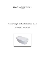 BAGNODESIGN BDB-MAL-53175-A-WH Installation Manual preview