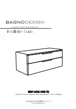 Preview for 1 page of BAGNODESIGN HOKKAIDO BDF-HOK-V115-TK Installation Manual