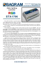 BAGRAM RGB STX-1796 Manual предпросмотр