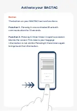 Preview for 5 page of BAGTAG Fix User Manual