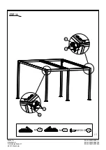 Предварительный просмотр 16 страницы BAHAG Palma Pavillon 3x4M Manual