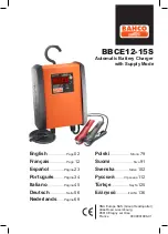 Bahco BBCE12-15S Owner'S Manual preview