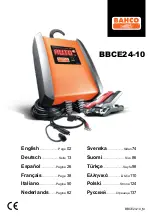 Bahco BBCE24-10 Manual preview